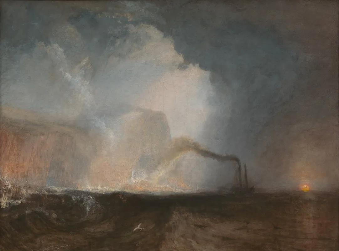 Staffa Fingals Cave Wall Art by Joseph Mallord William Turner - High-Resolution Digital Print