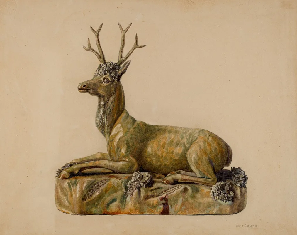 Stag Statuette