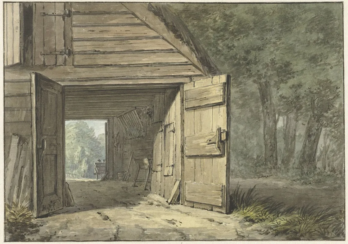 Stal Van De Herberg De Geleerde Man Te Bennebroek