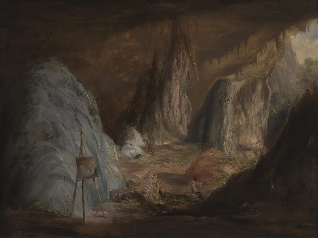 Stalagmites Burragalong Cavern