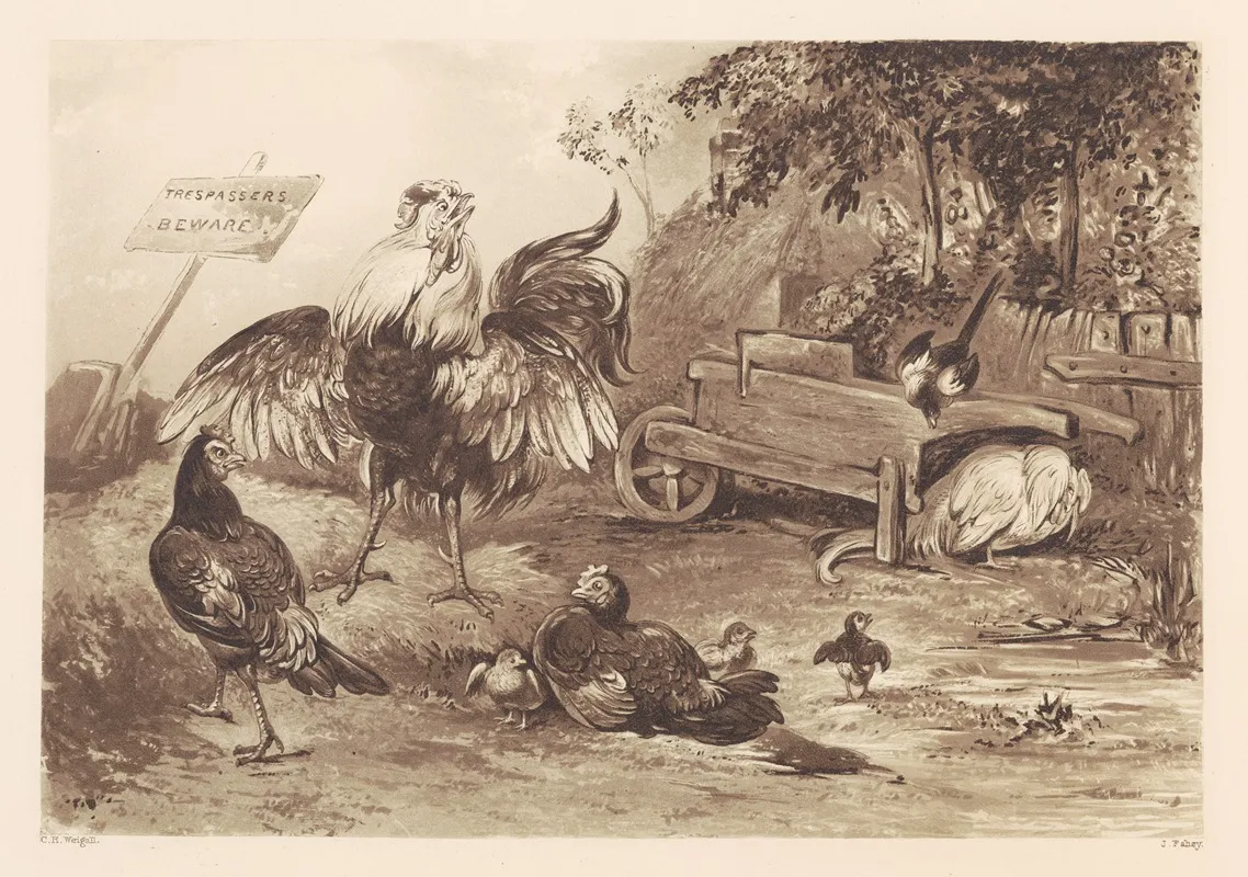 Stand At Ease Wall Art by Charles Harvey Weigall - High-Resolution Digital Print