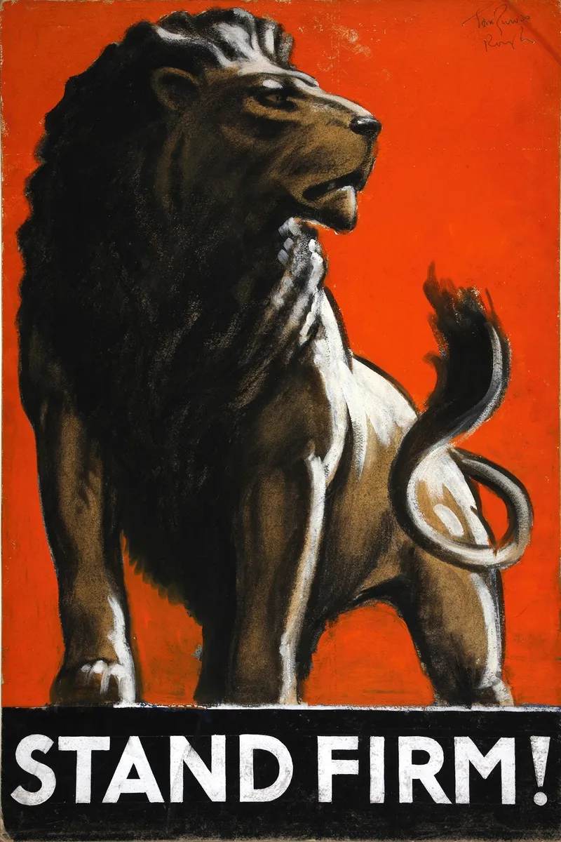 Stand Firm Wall Art by Tom Purvis - High-Resolution Digital Print