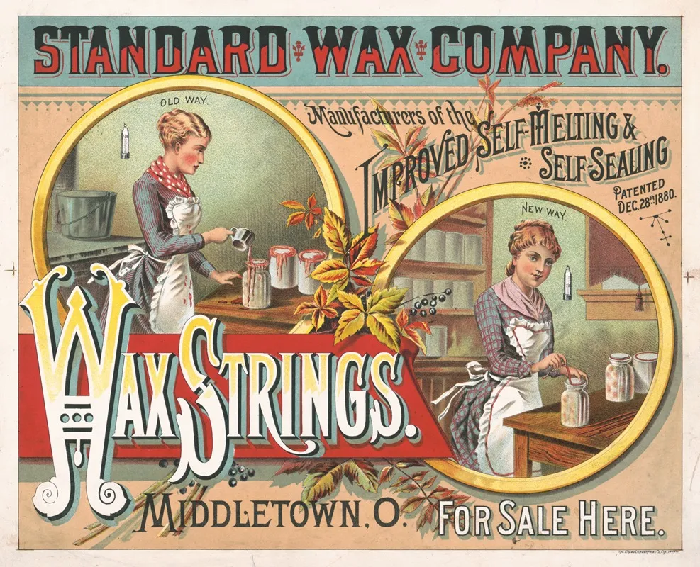 Standard Wax Company Wax Strings