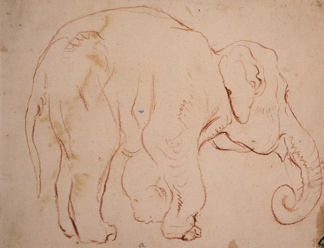 Standing Elephant 2