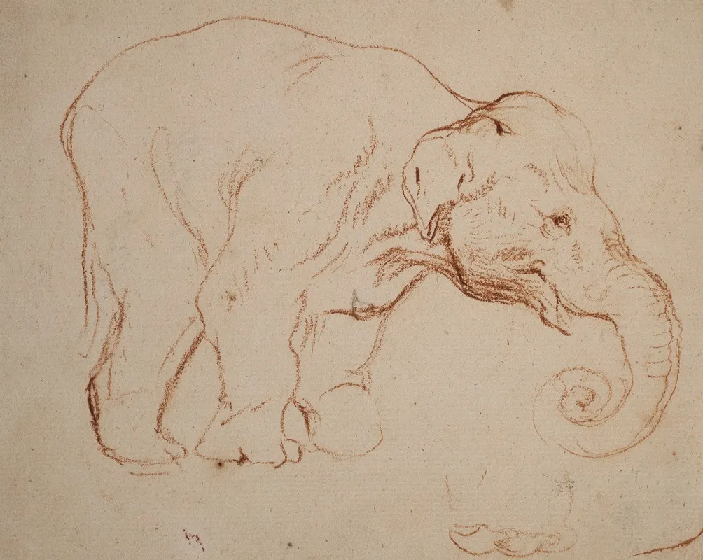 Standing Elephant
