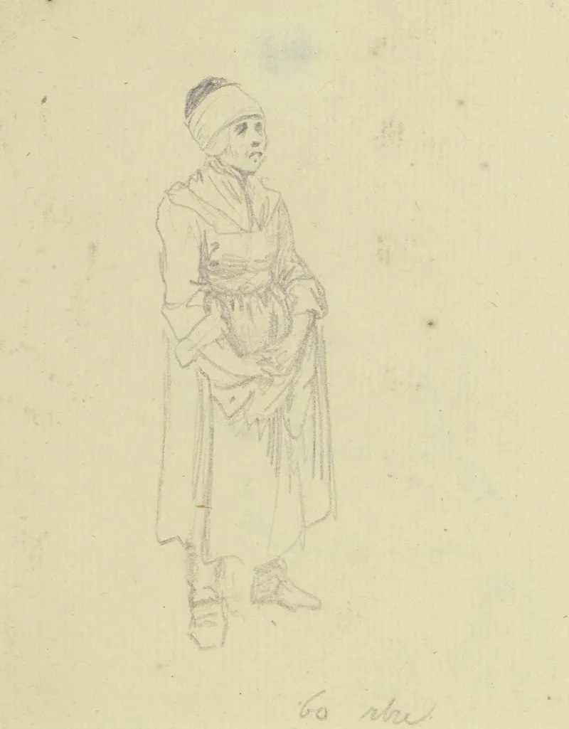 Standing Farmwoman