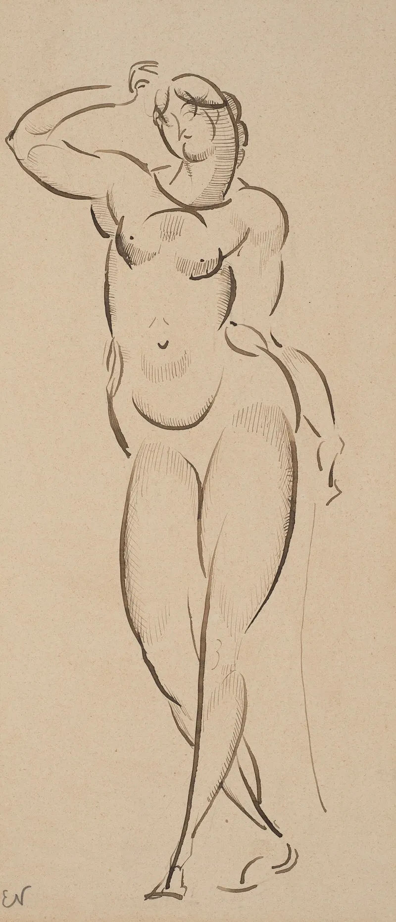 Standing Female Figure 6