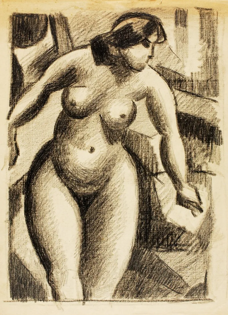 Standing Female Nude 24
