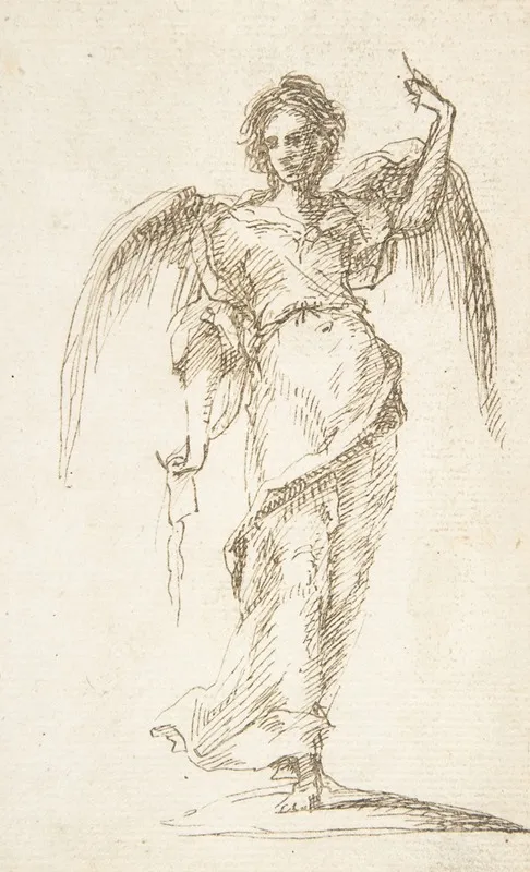 Standing Figure Of An Angel