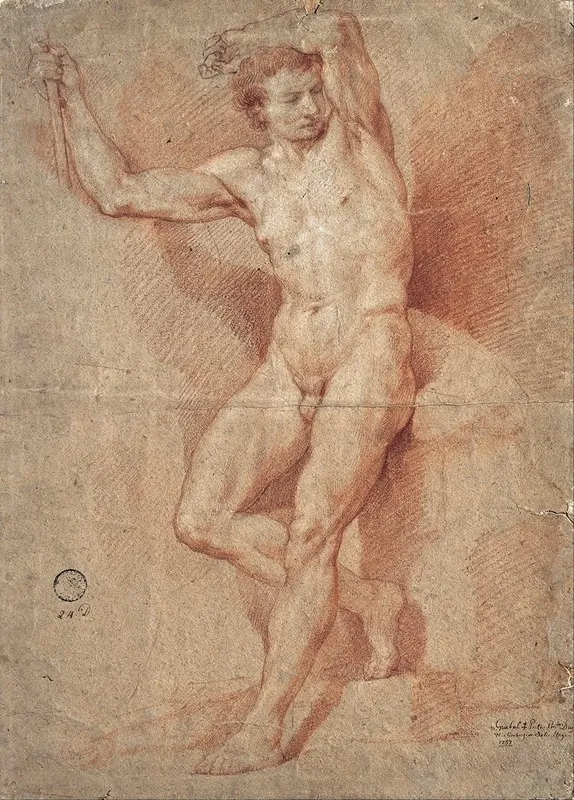 Standing Male Nude 11