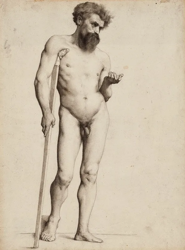 Standing Male Nude 9