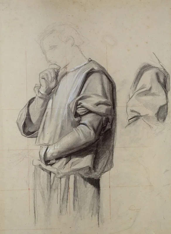 Standing Man 4 Wall Art by Eugène Leygue - High-Resolution Digital Print