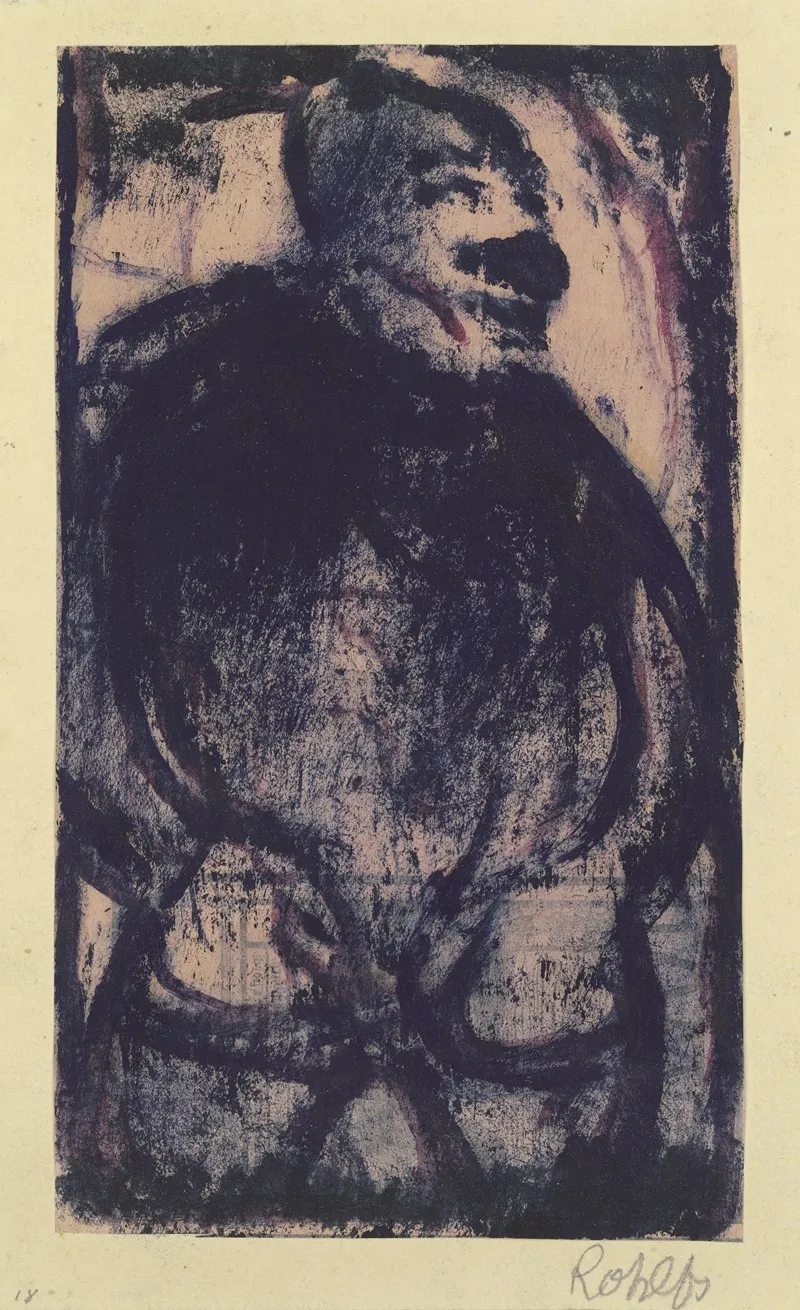 Standing Man 8 Wall Art by Christian Rohlfs - High-Resolution Digital Print