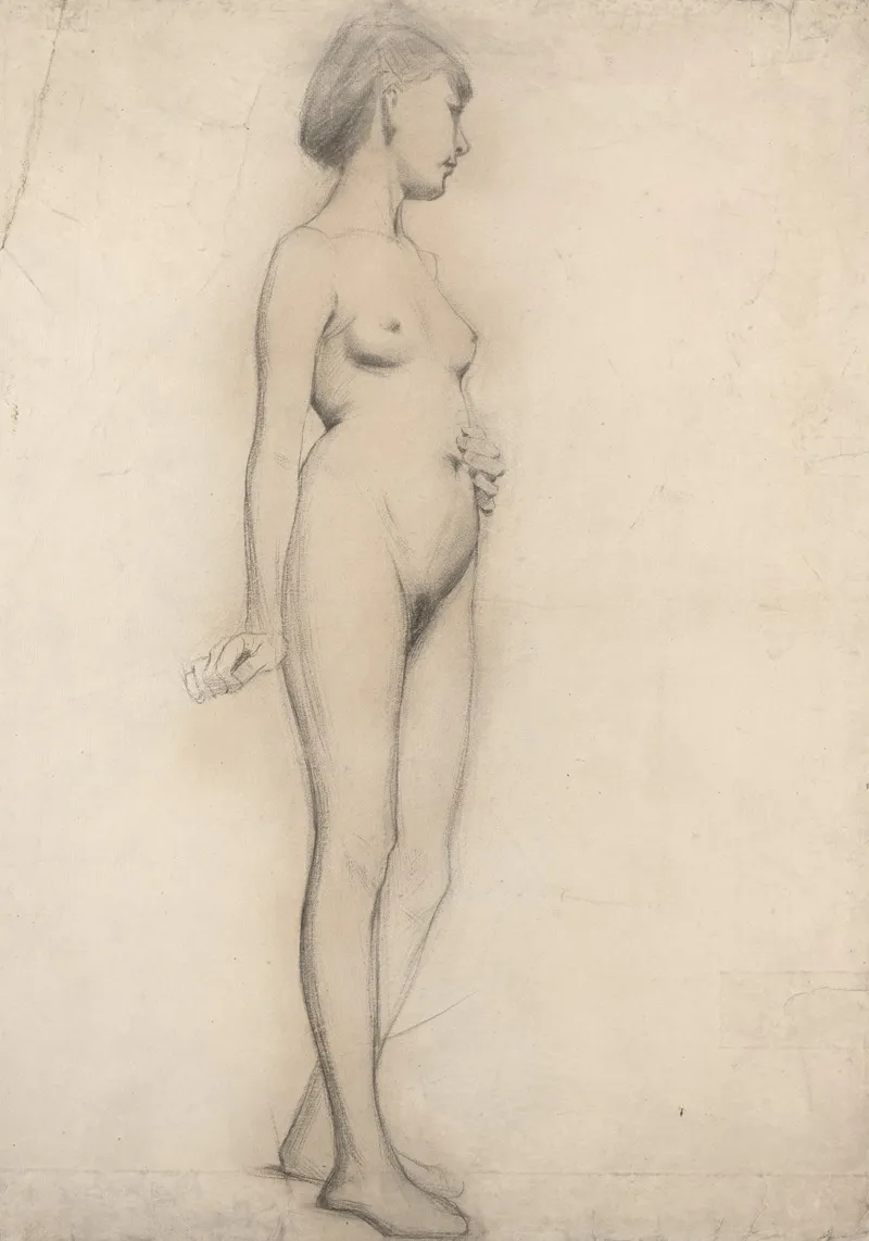 Standing Nude Girl