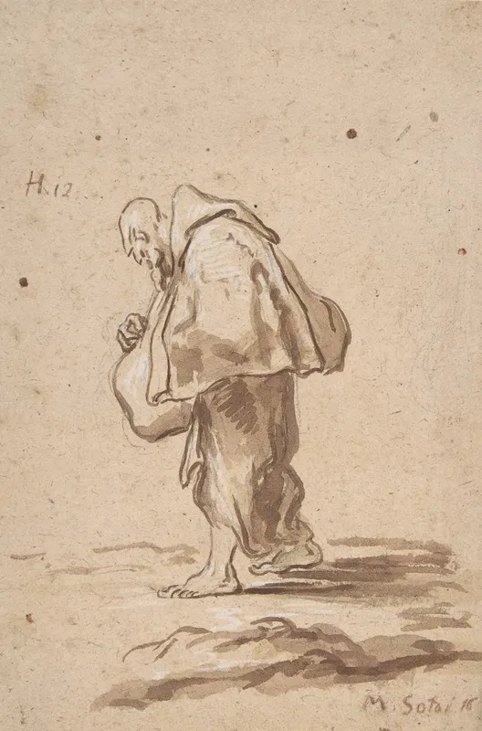 Standing Pilgrim Friar