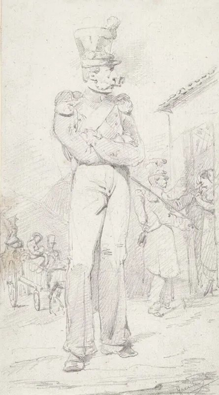 Standing Soldier 2 Wall Art by François Grenier - High-Resolution Digital Print