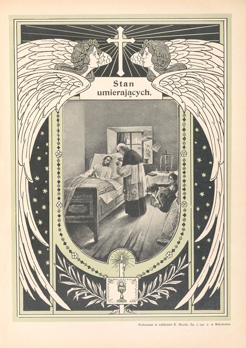 Stan‎ ‎umierajacych 4 Wall Art by Otto Bitschnau - High-Resolution Digital Print