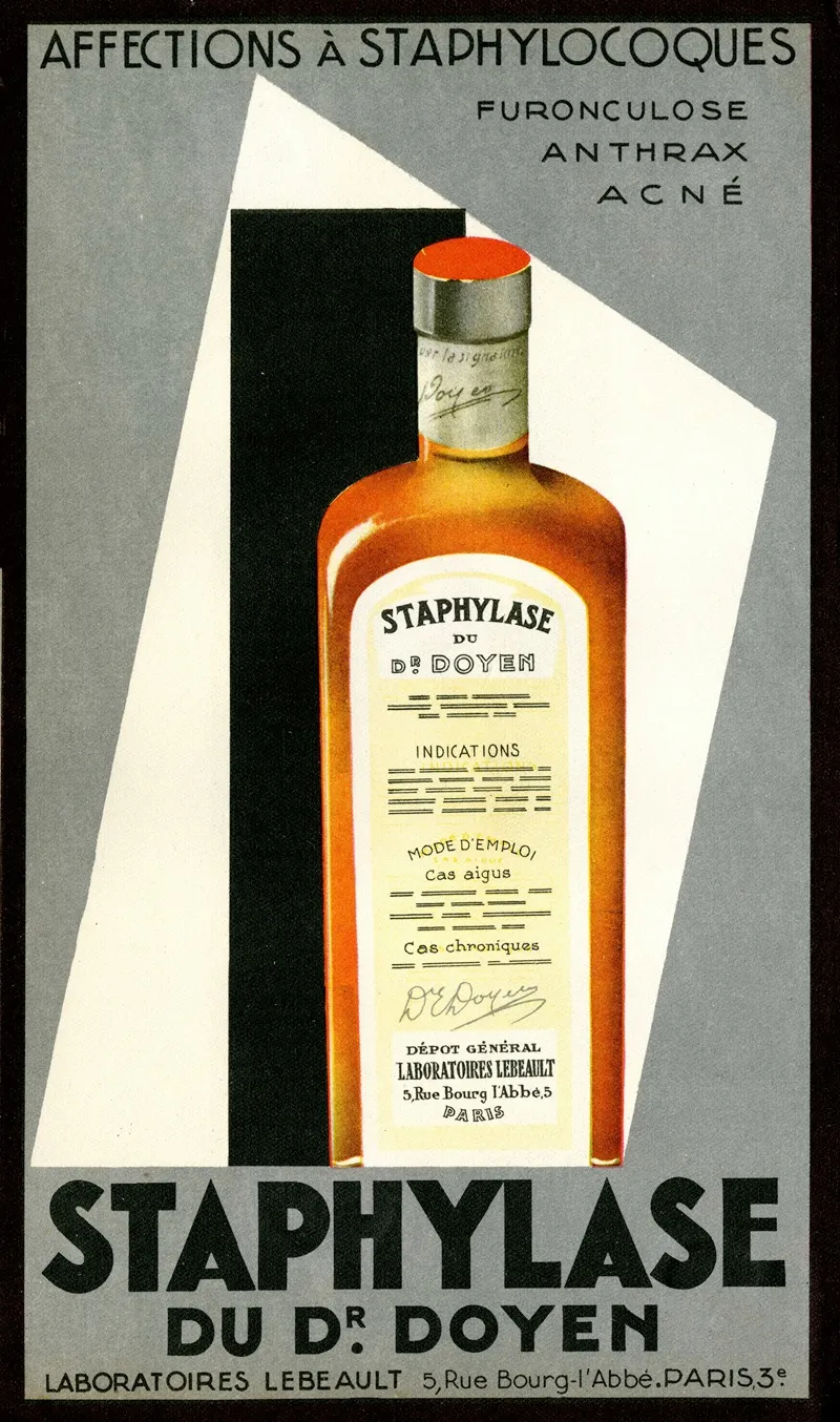 Staphylase 2 Wall Art by Laboratoires Lebeault - High-Resolution Digital Print