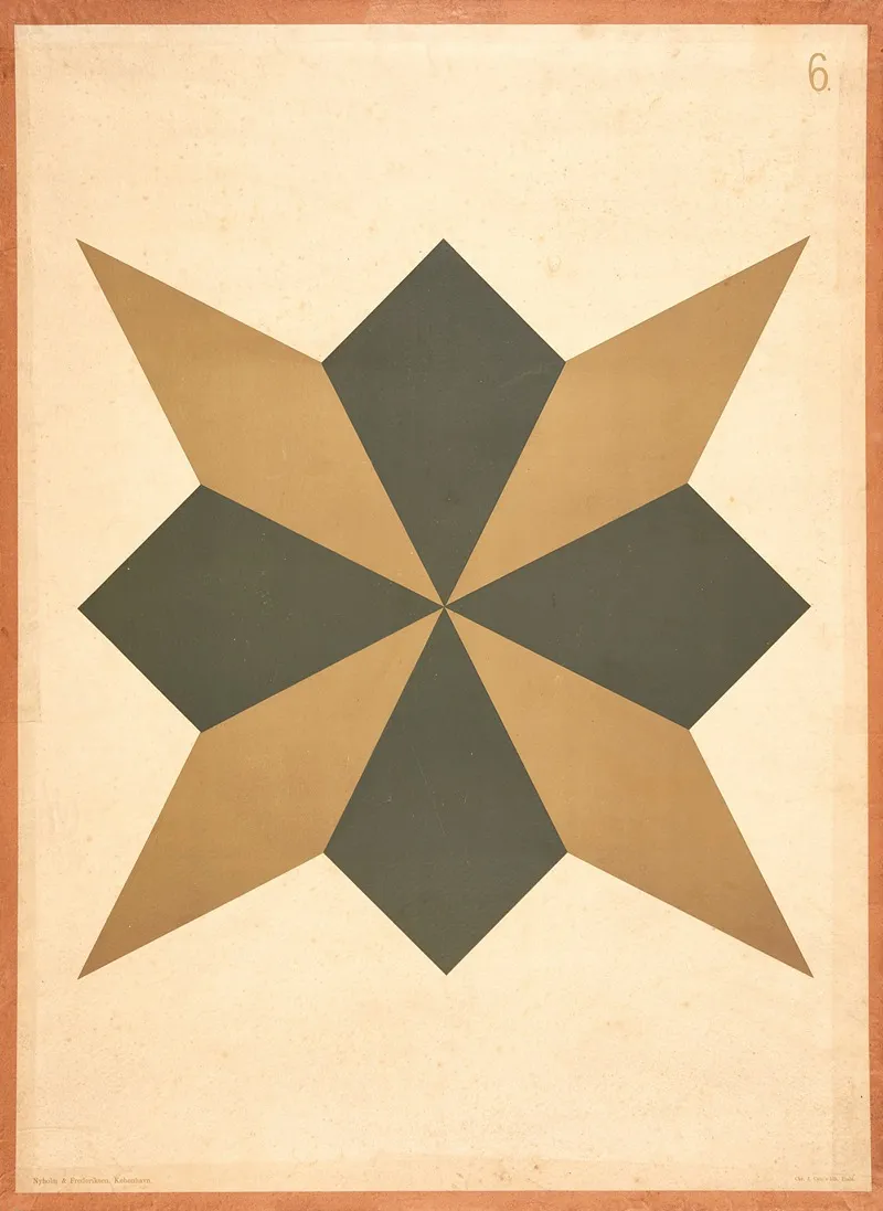 Star Figure Wall Art by Chr. J. Cato - High-Resolution Digital Print