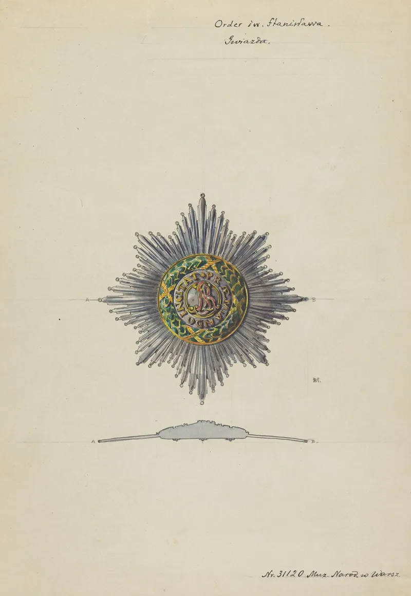Star Of The Order Of Saint Stanislaus 3