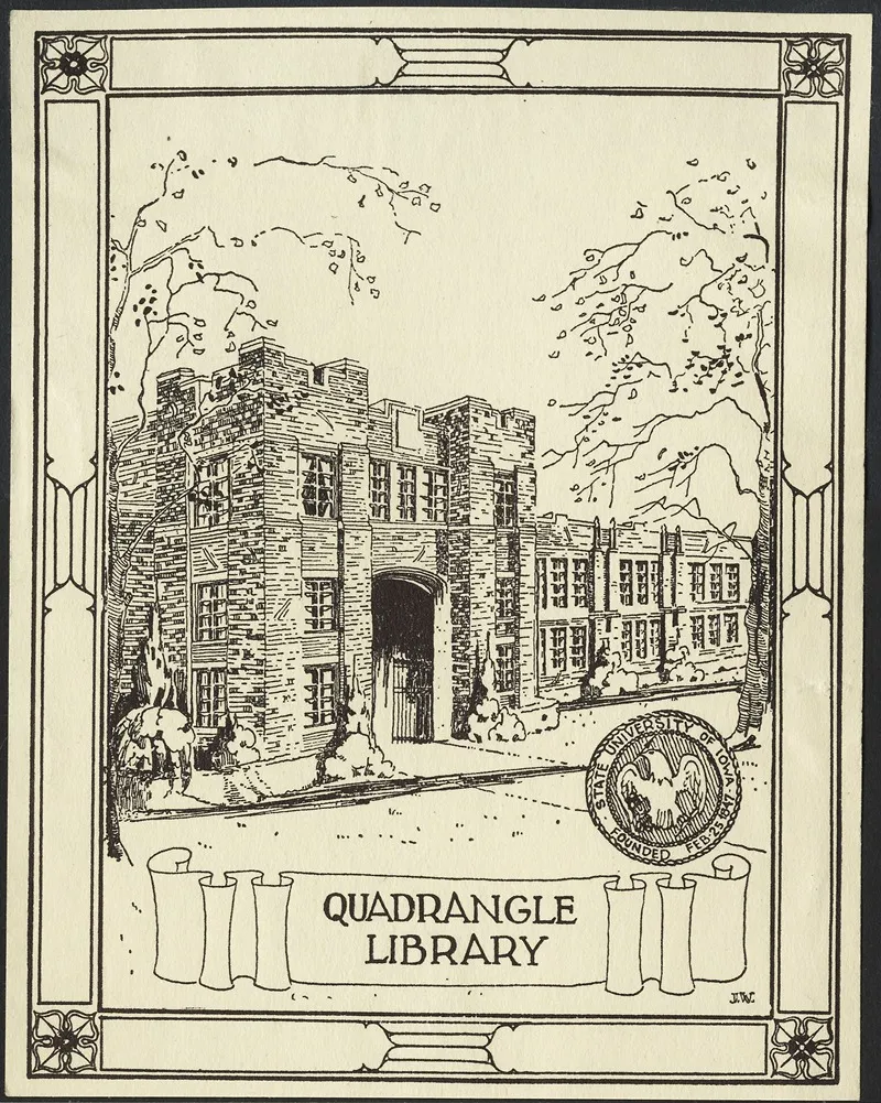 State University Of Iowa Quadrangle Library
