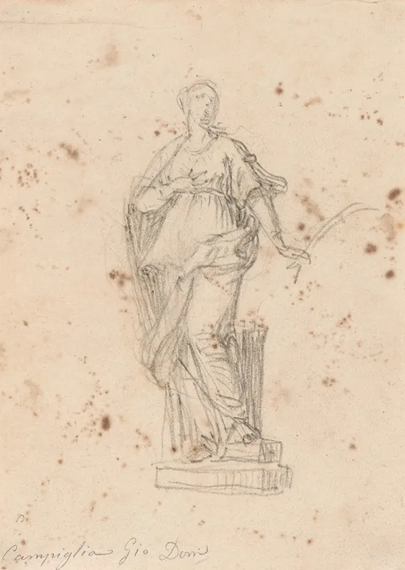 Statue Of A Female Saint
