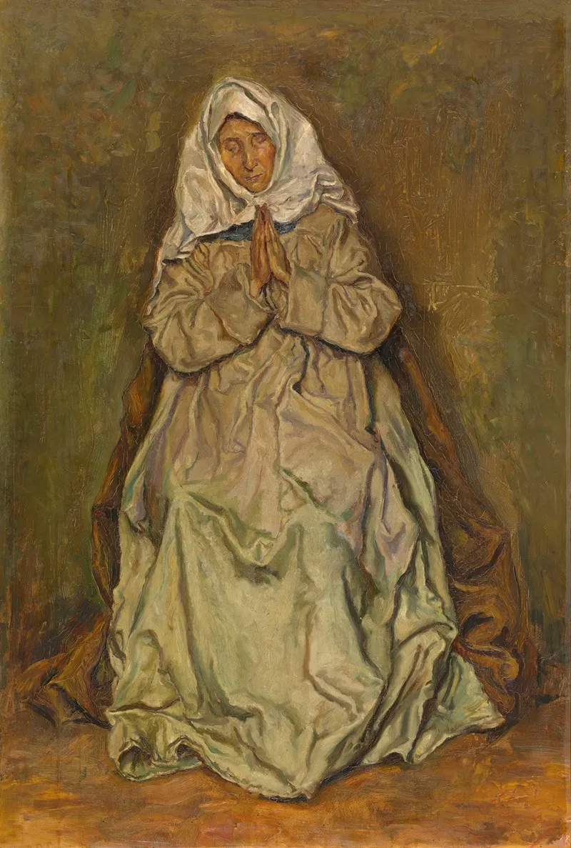 Statue Of Mary Wall Art by Romain Looymans - High-Resolution Digital Print