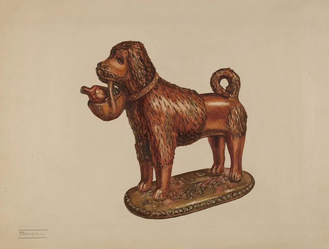 Statuette Of A Dog 2