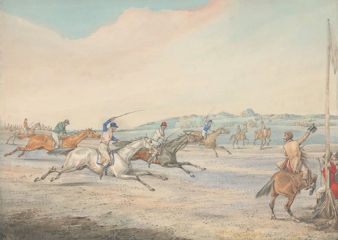 Steeplechasing The Finish