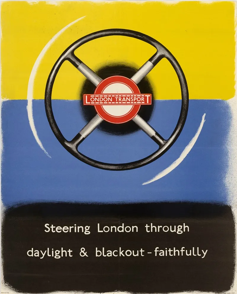 Steering London Through Daylight Blackout Faithfully Wall Art by Anonymous - High-Resolution Digital Print
