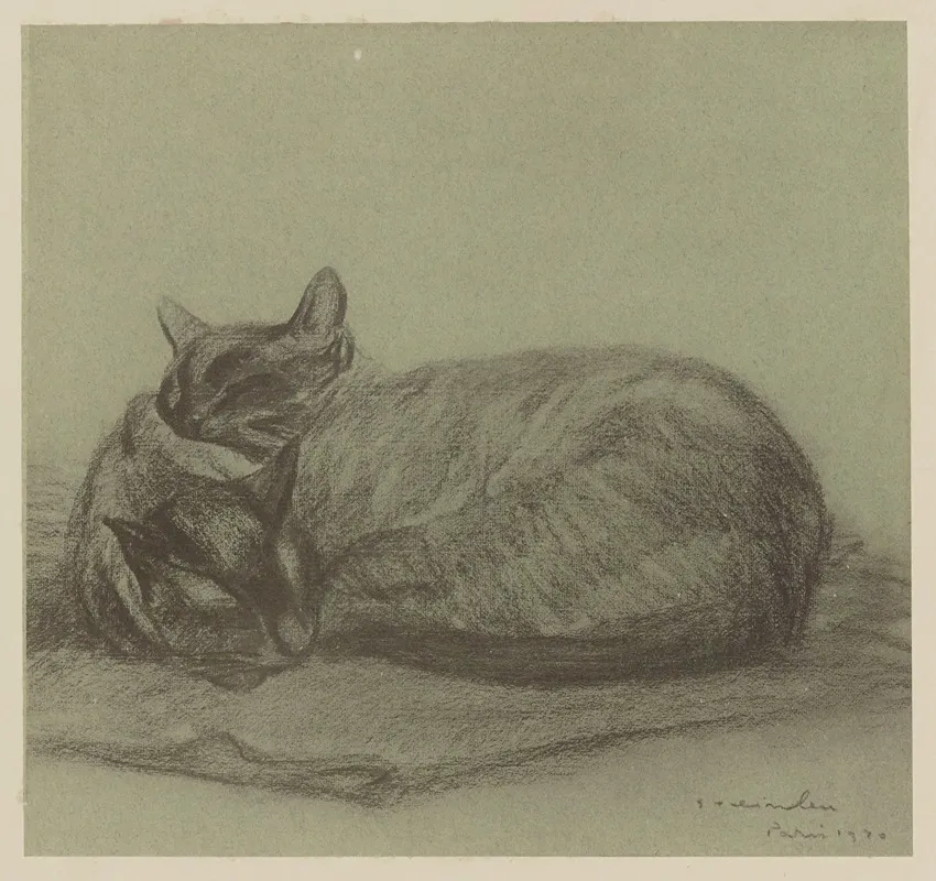 Steinlen Chats Et Autres Betes 2