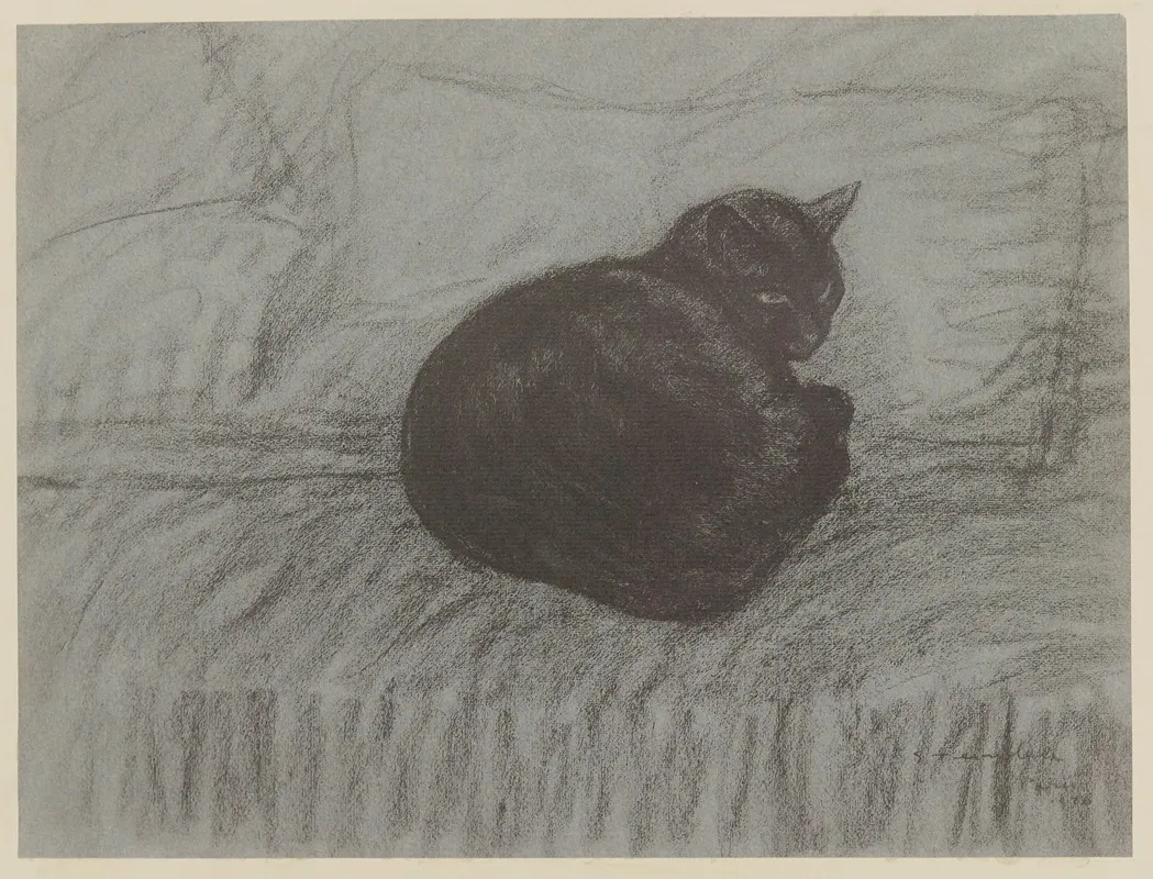 Steinlen Chats Et Autres Betes