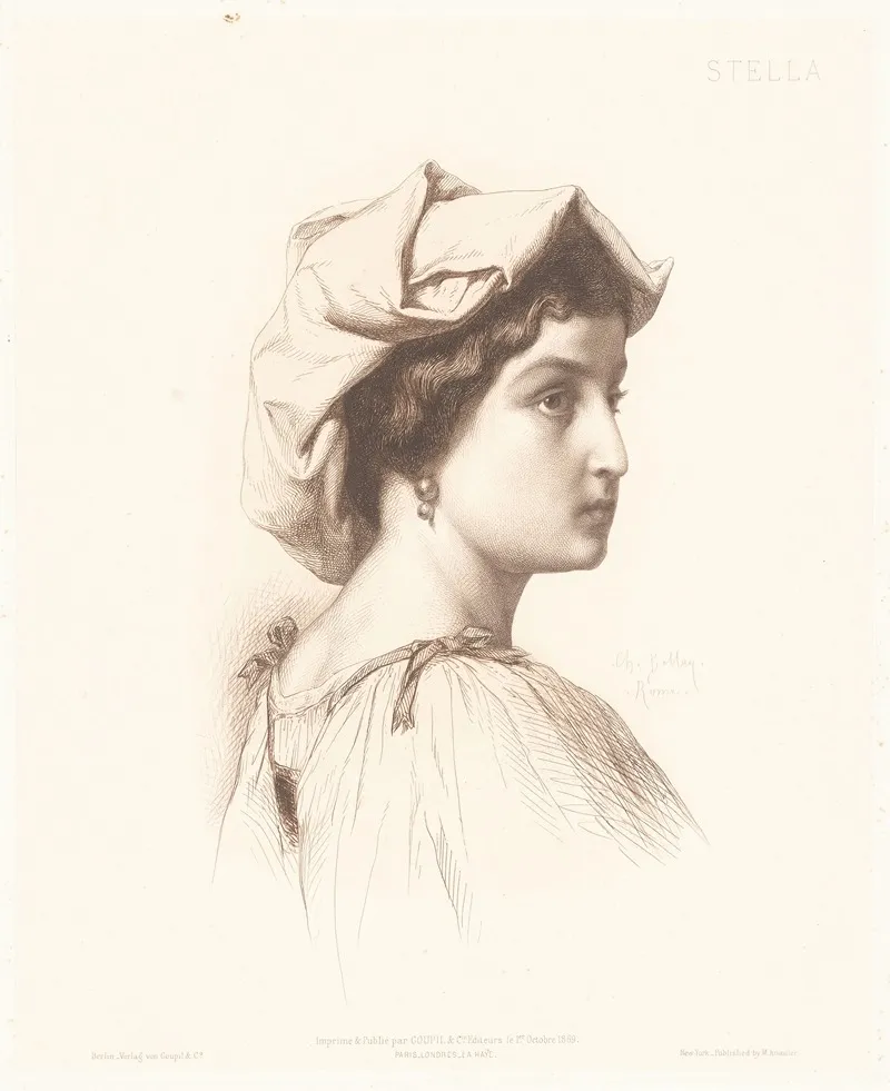 Stella Wall Art by Charles Alphonse Paul Bellay - High-Resolution Digital Print