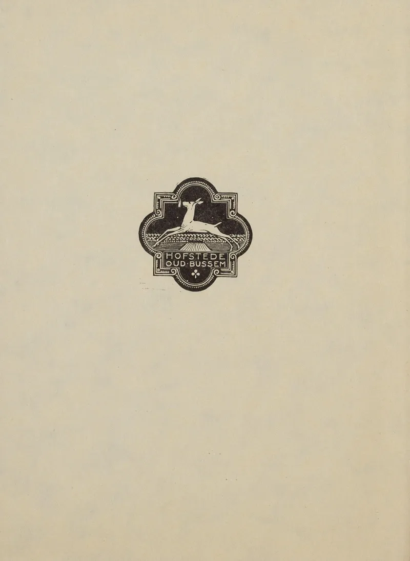 Stempel Hofstede Oud Bussem Wall Art by Karel de Bazel - High-Resolution Digital Print