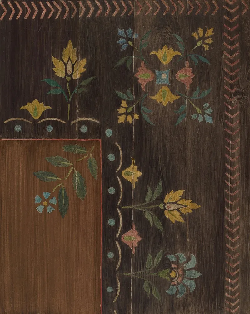 Stencilled Floor 2