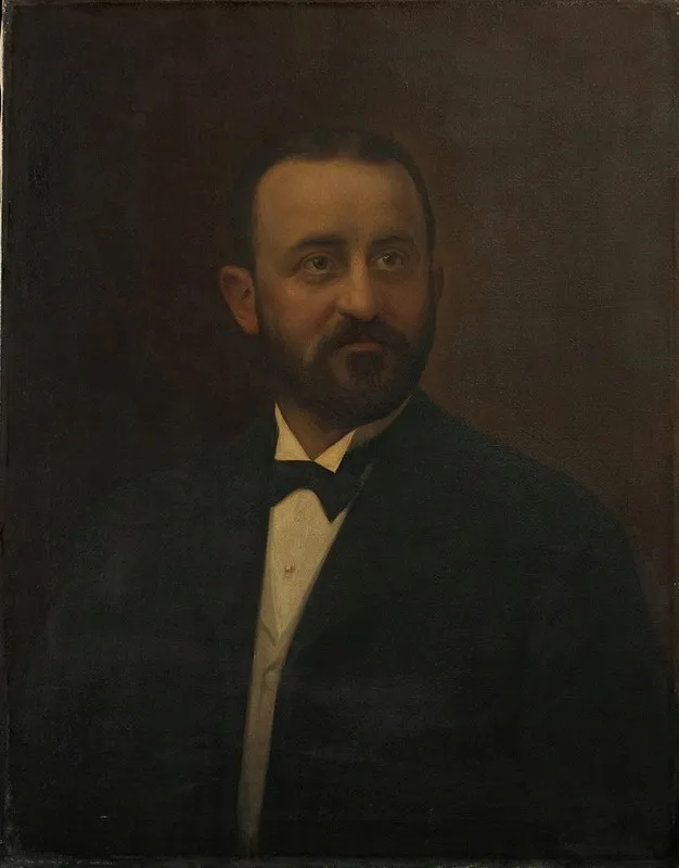 Stephen S Palmer Trustee 1908 1913 Donor Of Palmer Hall 1853 1913 Wall Art by Frederick Moladore Spiegle - High-Resolution Digital Print