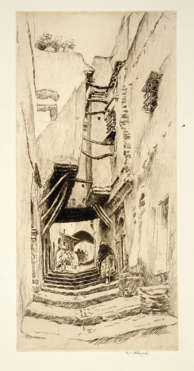 Steps And Doorways Algiers