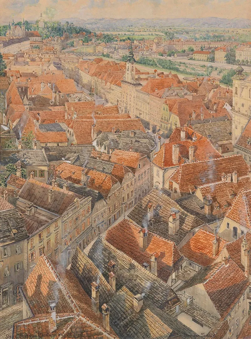 Steyr 4 Wall Art by Hermann Schmidt - High-Resolution Digital Print