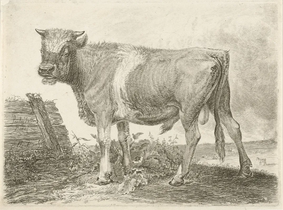 Stier 4 Wall Art by Johannes Mock - High-Resolution Digital Print