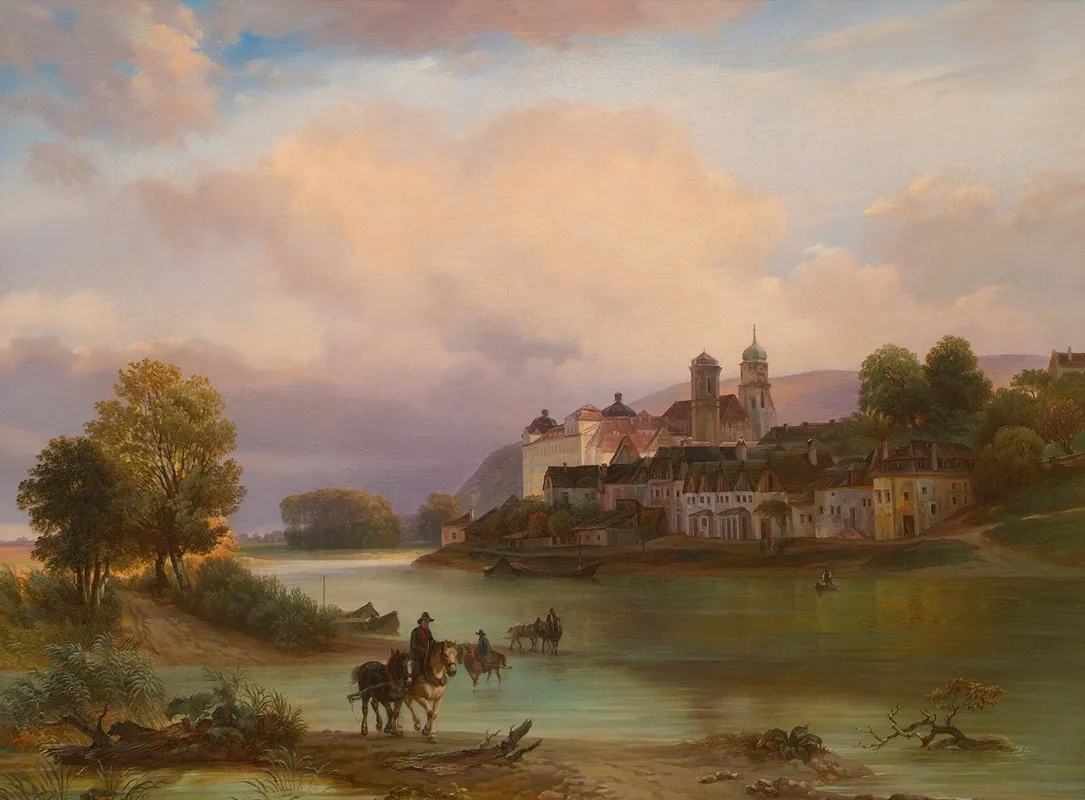 Stift Klosterneuburg Wall Art by Josef Gerstmeyer - High-Resolution Digital Print