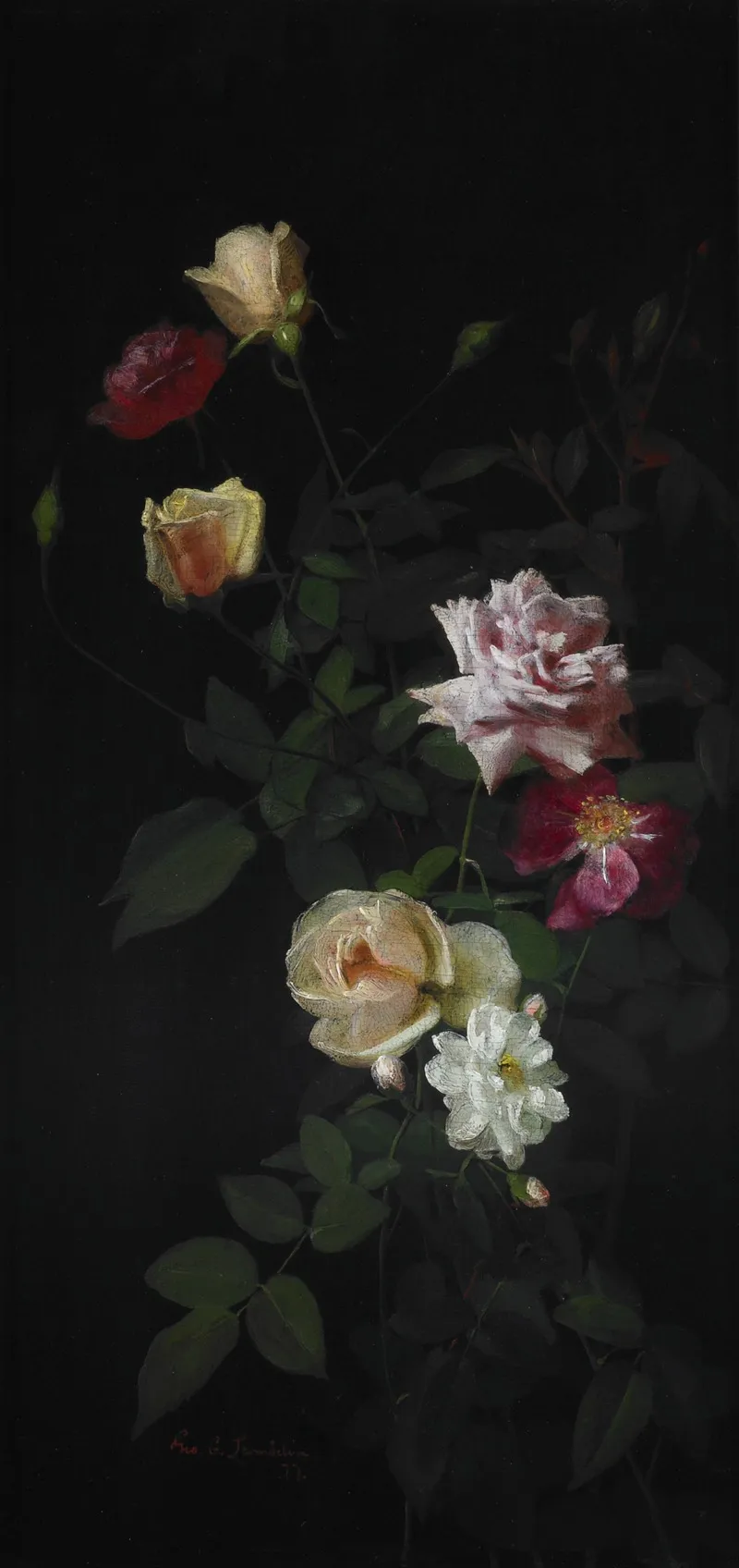 Still Life 106 Wall Art by George Cochran Lambdin - High-Resolution Digital Print