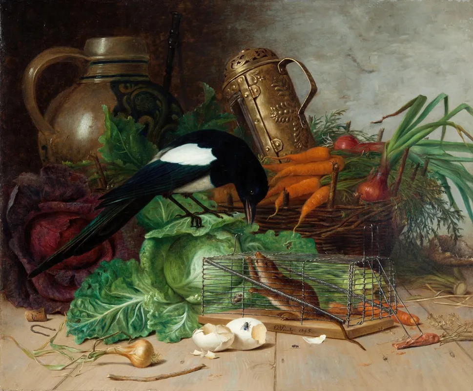 Still Life 120 Wall Art by Christian August Printz - High-Resolution Digital Print
