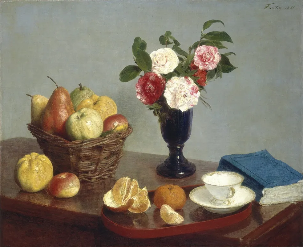 Still Life 15 Wall Art by Henri Fantin-Latour - High-Resolution Digital Print