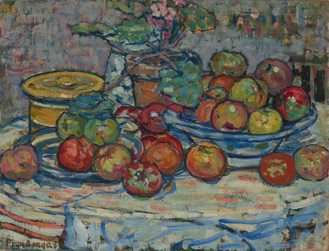 Still Life 163 Wall Art by Maurice Prendergast - High-Resolution Digital Print