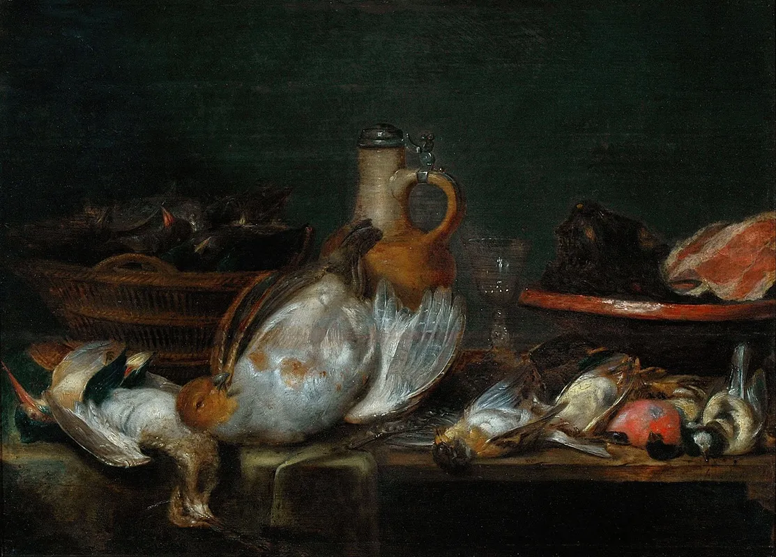 Still Life 166 Wall Art by Alexander Adriaenssen - High-Resolution Digital Print