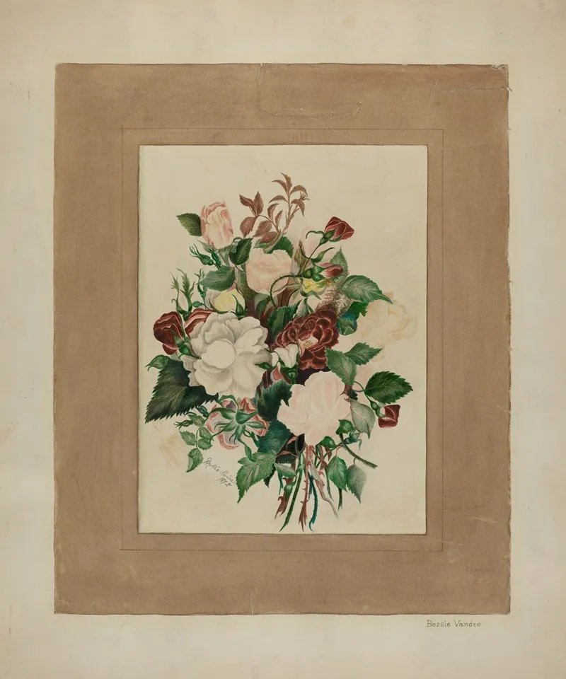Still Life 214 Wall Art by Bessie Vandre - High-Resolution Digital Print
