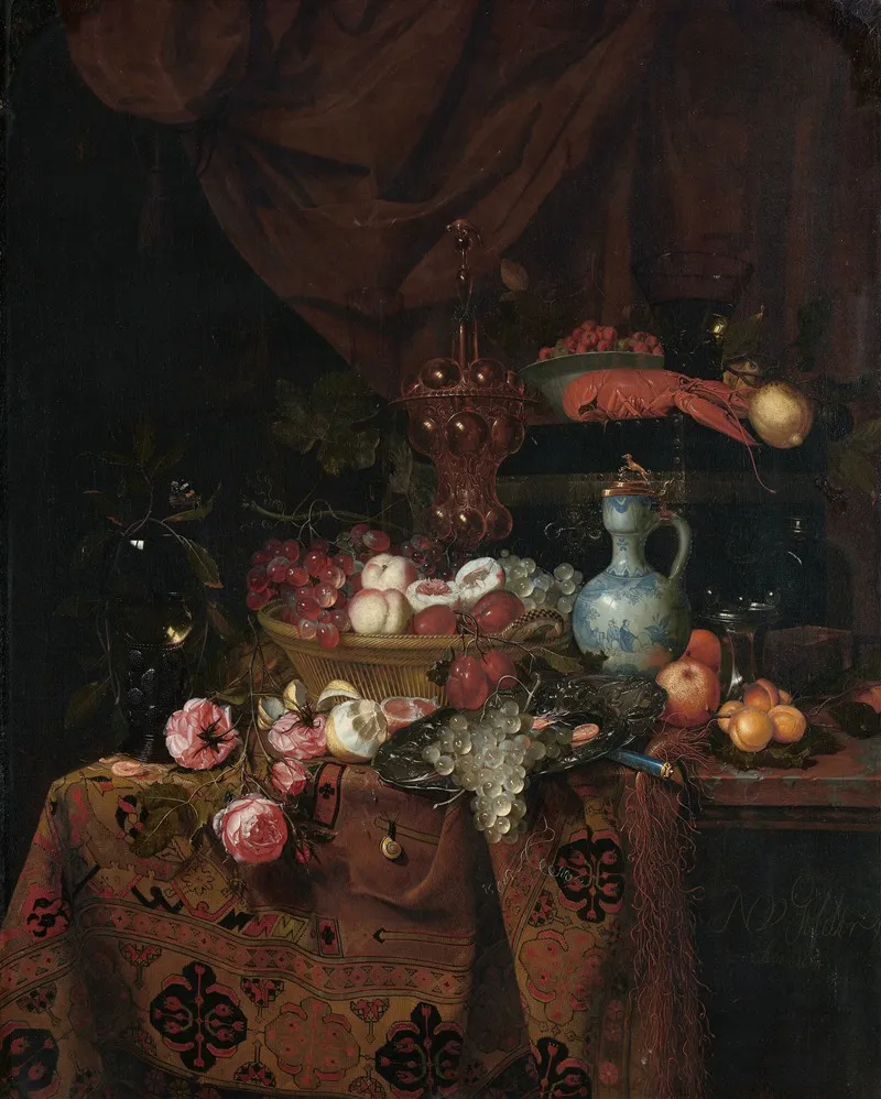 Still Life 22 Wall Art by Nicolaes van Gelder - High-Resolution Digital Print