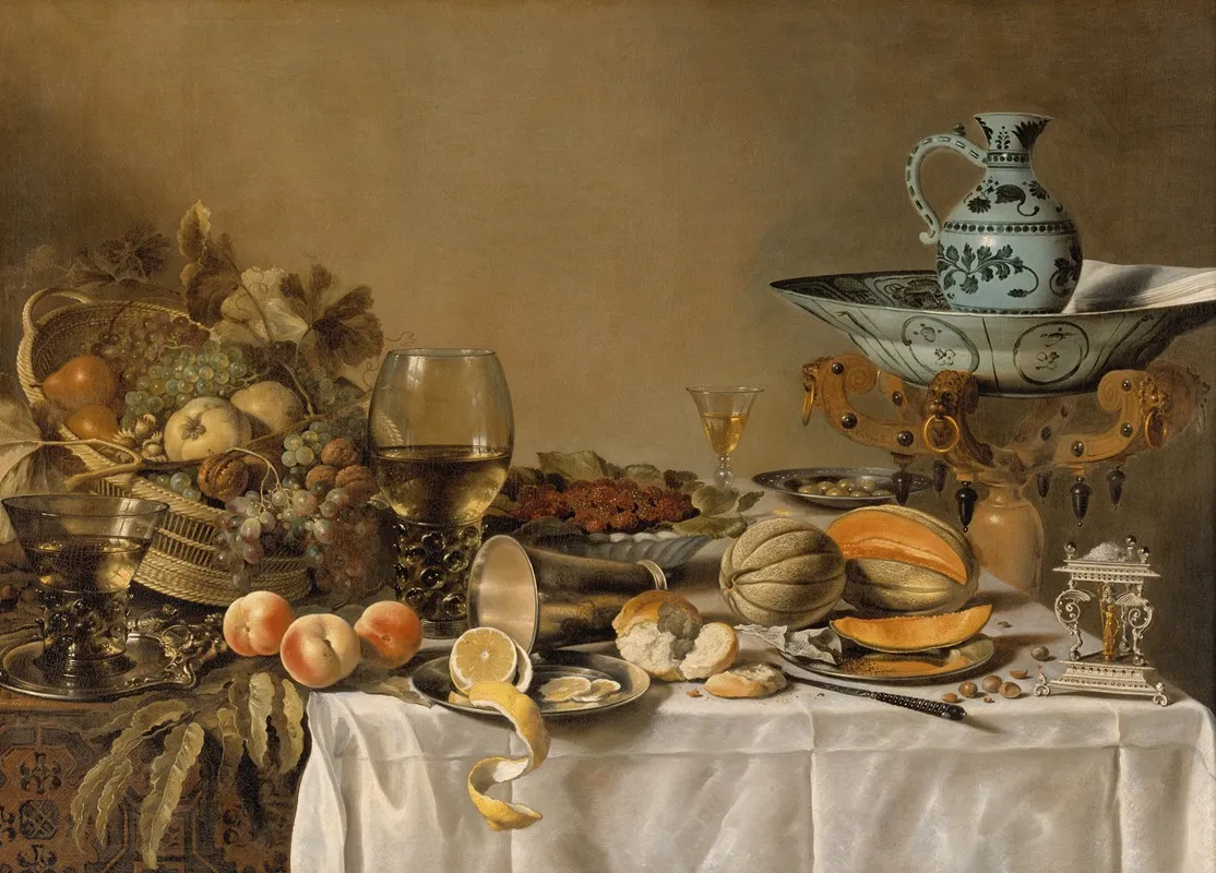 Still Life 40 Wall Art by Pieter Claesz - High-Resolution Digital Print