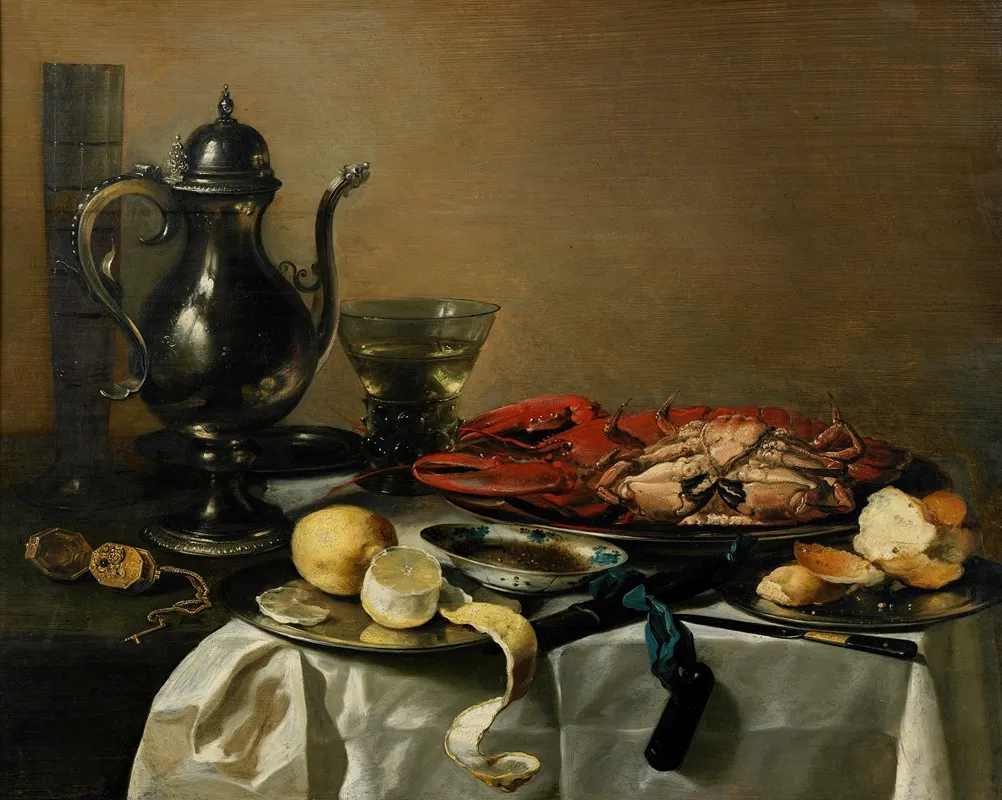Still Life 54 Wall Art by Pieter Claesz - High-Resolution Digital Print