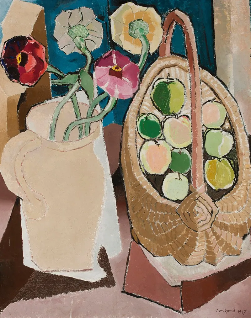 Still Life 87 Wall Art by Romuald Kamil Witkowski - High-Resolution Digital Print